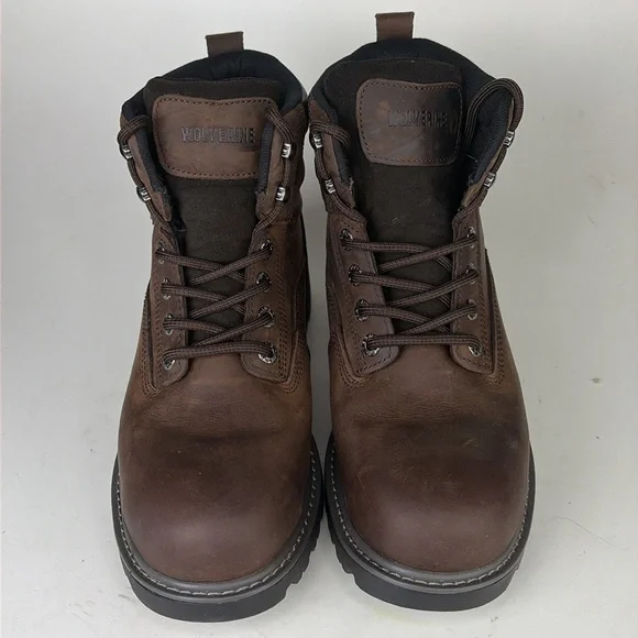 Wolverine Floorhand Waterproof leather boots size 9 EW (extra wide). - Picture 2 of 9